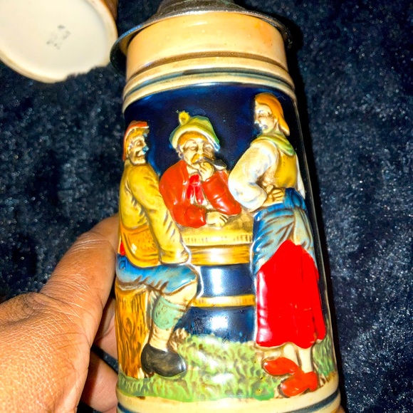 Vintage German Marzi & Remi Pottery Beer Stein - Picture 5 of 11
